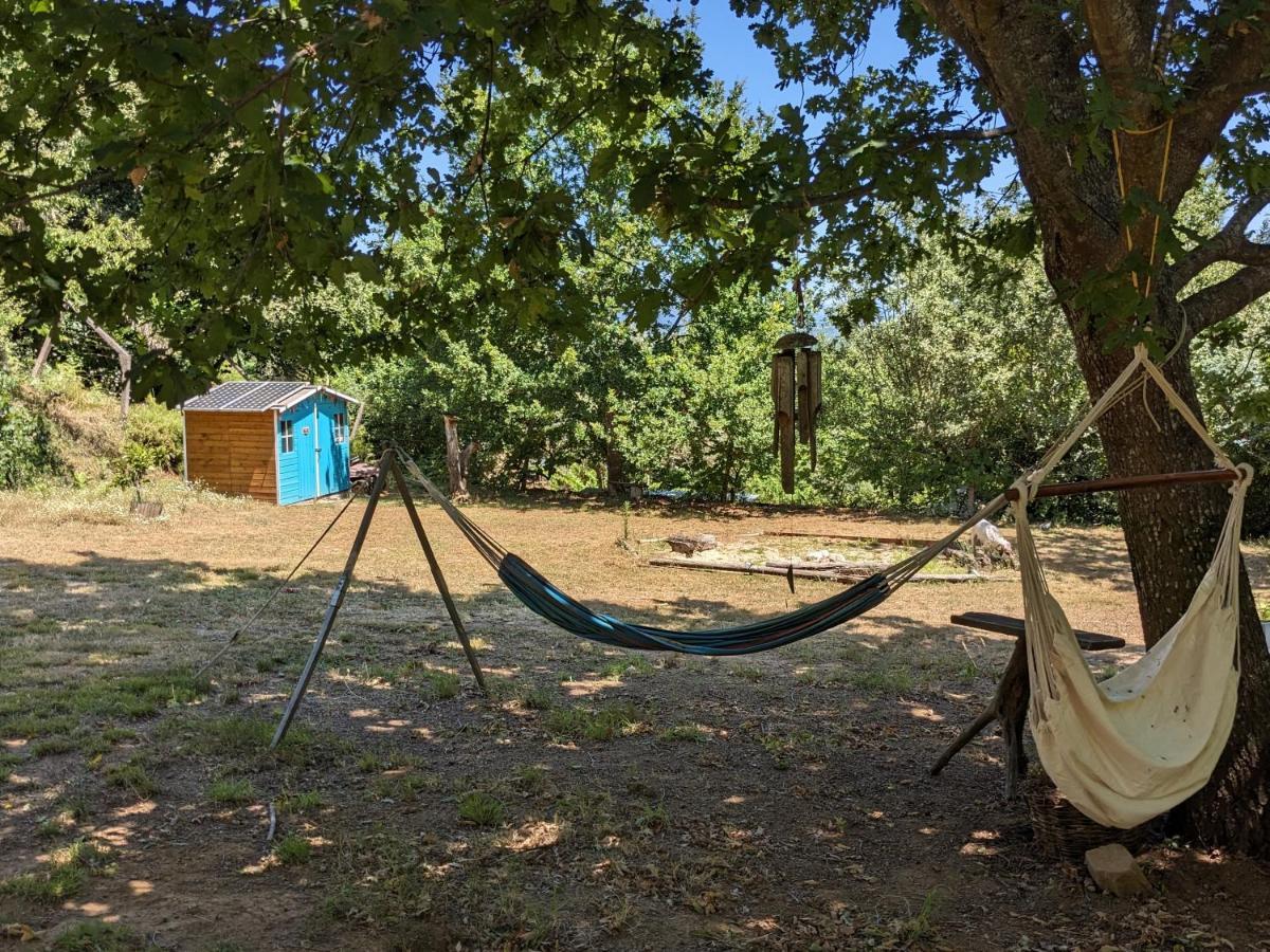 Rosa The Cosy Cabin - Gypsy Wagon - Shepherds Hut, River Views Off-Grid Eco Living Pedrogao Grande Buitenkant foto